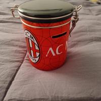 Barattolo salvadanaio AC Milan 