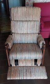 POLTRONA RECLINABILE VINTAGE