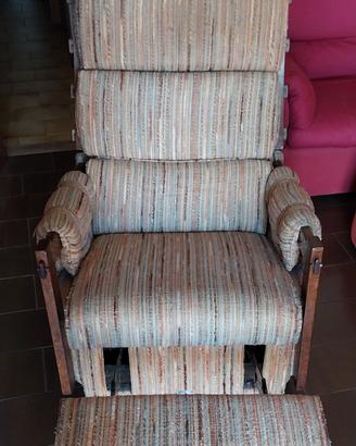 POLTRONA RECLINABILE VINTAGE