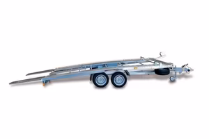 RIMORCHIO TRASPORTO AUTO DOPPIO ASSE PA30