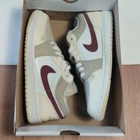 Nike Air Jordan 1 Low - Summit White Red Sepia