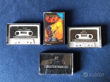 cassette giochi vic 20 editrice mastertronic