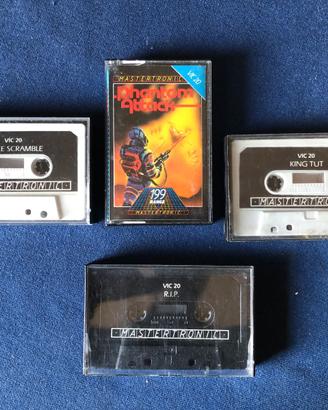 cassette giochi vic 20 editrice mastertronic