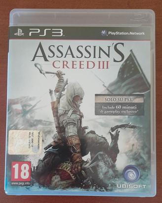 Assassin's Creed 3 Ps3