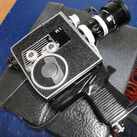 Cinepresa 8mm anni 60 BOLEX PAILLARD K1.