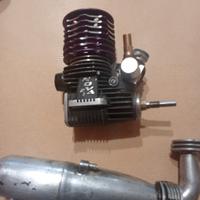 motore novarossi plus con scarico os 
