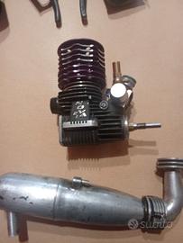 motore novarossi plus con scarico os 