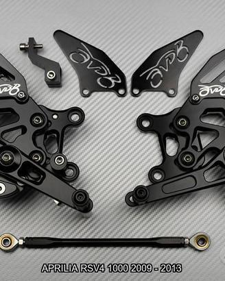 Pedane arretrate APRILIA RSV4 1000 2009 2013