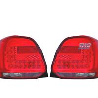 FANALI VOLKSWAGEN VW POLO 6R 09-14 LED ROSSO AFFUM