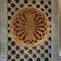 stufa a legna vintage Radiolette 