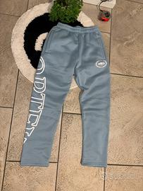 pantaloni tuta corteiz azzurri taglia M