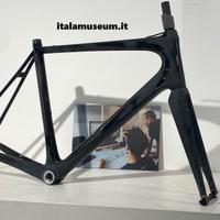 KIT TELAIO CARBONIO BICICLETTA CORSA NUOVO ITALIA