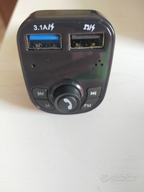 Trasmettitore FM bluetooth