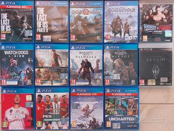 Videogiochi ps3 e ps4 