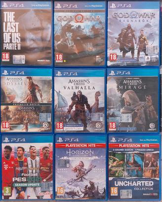 Videogiochi ps3 e ps4 