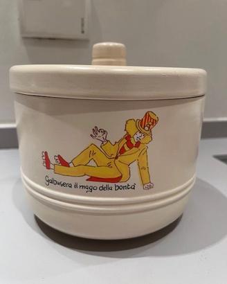 Biscottiera Galbusera Mago G. Originale Anni 80