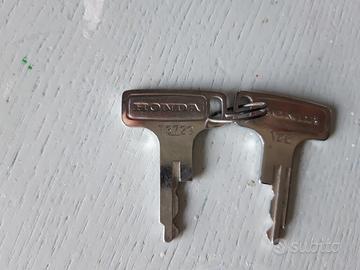 Chiavi honda four originali anni 70