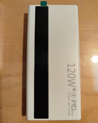 Power bank 120W Super Fast Charge nuovo