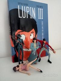 Lotto action figure di Lupin