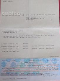 Vaglia cambiari Banca d'Italia