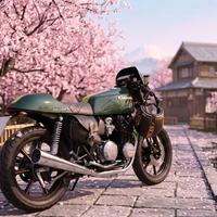 kawasaki z400 cafèracer