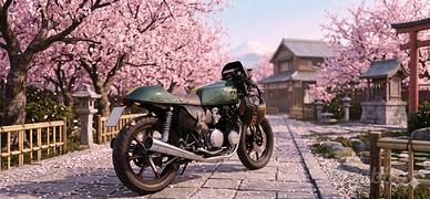 kawasaki z400 cafèracer