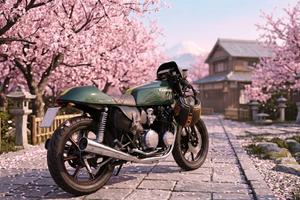 kawasaki z400 cafèracer