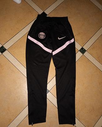 pantalone Paris saint german nero e rosa