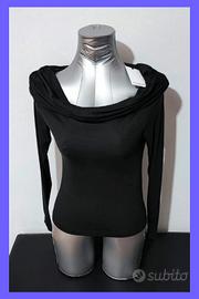 Motivi maglia NUOVA da donna tg.s nera vestito top