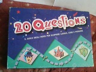 Gioco di società classico " 20 QUESTIONS "