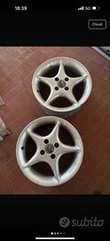 2 cerchi in lega Alfa Romeo da 15