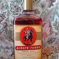 liquore da collezione vintage Ardore Russo alcolic