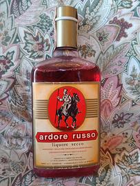 liquore da collezione vintage Ardore Russo alcolic