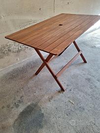 Tavolo in legno , pari al nuovo dim.70x120