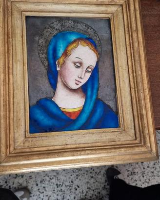 Quadro vintage in vetro