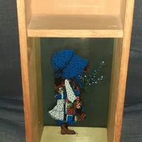 Mobile bacheca specchio Sarah Kay vintage anni 80