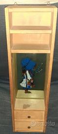 Mobile bacheca specchio Sarah Kay vintage anni 80