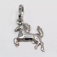 Ciondolo in oro bianco 18kt cavallo E.448