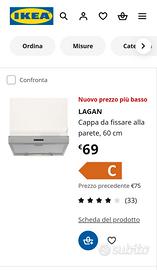 Cappa aspirante Ikea