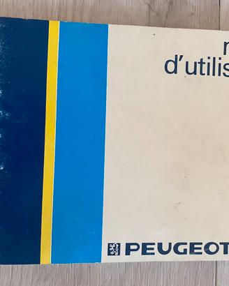 Libretti vari auto PEUGEOT 205