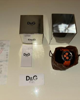 Orologio da uomo cronografo firmato originale”D&G”