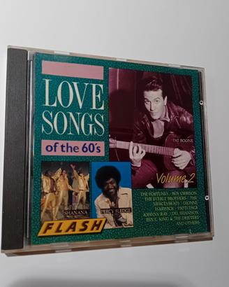 2 cd love song of the 60's volume 1 e 2