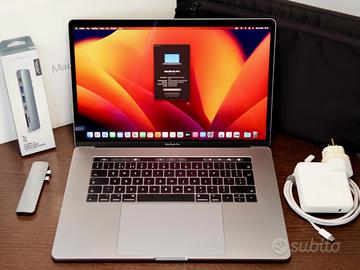 Apple MacBook Pro 15” (2017) – i7 2,9 16GB 512GB