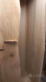 Tavoli artigianali con legno pregiati