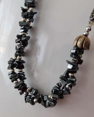 COLLANA CON PIETRE SINTETICHE