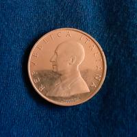 MARCONI 500 LIRE 1974 ARGENTO SILVER FIOR DI CONIO