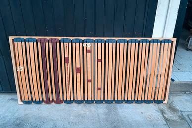 Rete 85x190 con doghe in legno