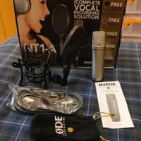 Microfono Røde da studio NT1-A