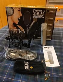 Microfono Røde da studio NT1-A