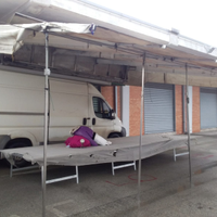 Fiat ducato con tenda elettrica